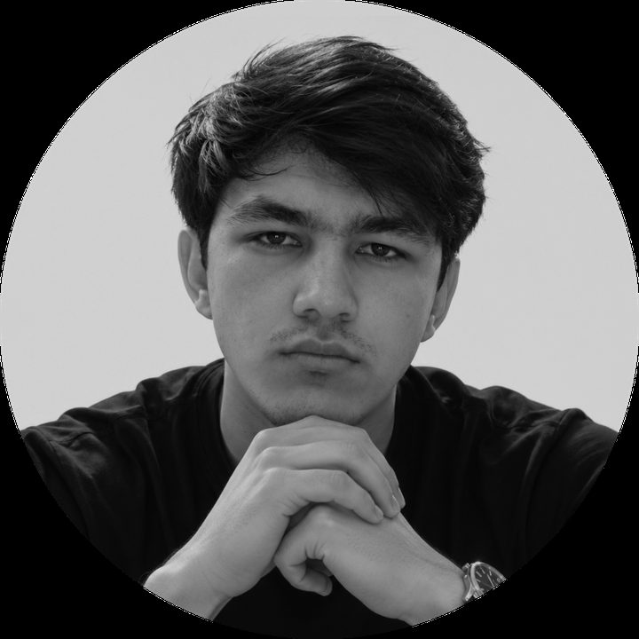 Gʻayratjon — motion dizayner va video montajchi, portret